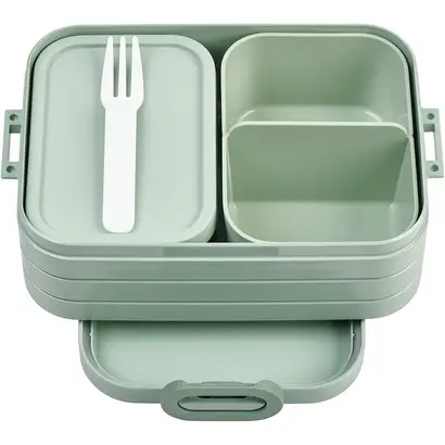 Mepal Meal Prep Box Cirqula – Bento-Schale Mit 3 Fächern (1000 Ml) | Luftdicht & Mikrowellengeeignet | Ideal Fürs Vorbereiten & Aufbewahren Von Mahlzeiten
