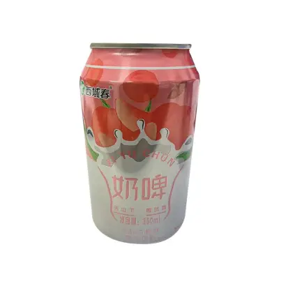 新疆西域春奶啤(白桃味)  XiYuChun Xingjiang Flavor Beer  300ml - Peach Flavor