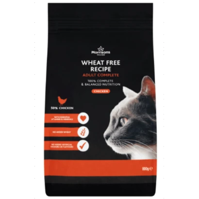 Morrisons Natural Complete Adult Cat Chicken 800g