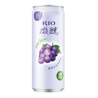 RIO Cocktail (Grape brandy flavour)RIO锐澳鸡尾酒微醺（葡萄白兰地风味）330ml