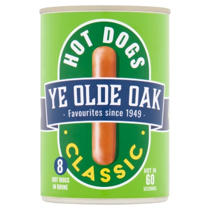 Ye Olde Oak Standard Hot Dogs 400G