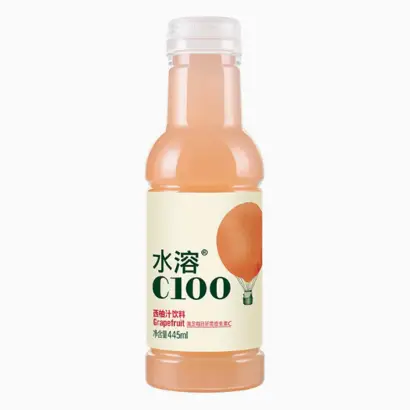 Nongfu Spring Water vitamin C(Grapefruit Flavor) 445ml 农夫山泉水溶c100（西柚味）445ml/瓶*15