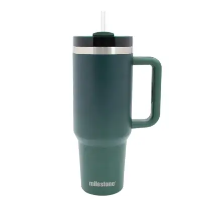 Milestone 40oz Insulated Travel Mug / Tumber - EVERGREEN