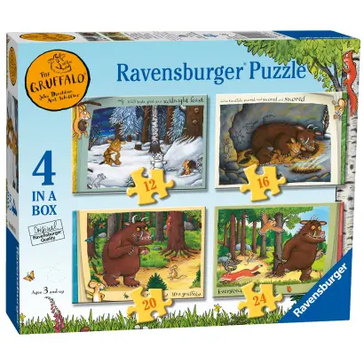 Ravensburger The Gruffalo 4 in a Box Jigsaw Puzzles