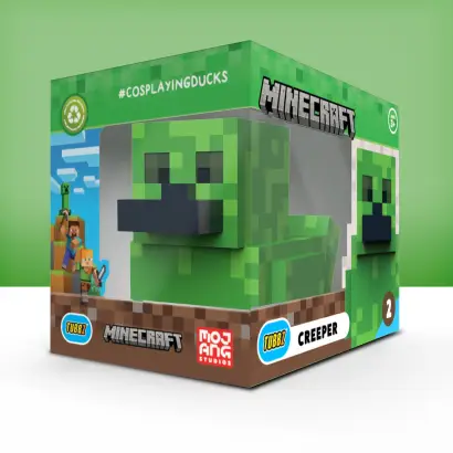 Minecraft Tubbz Boxed Creeper Collectable Duck