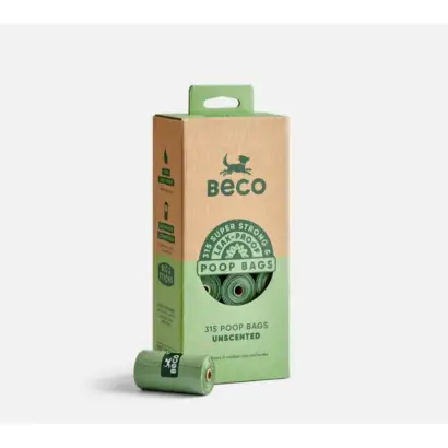 Beco Unscented Recycled Poop Bags x315 Pack