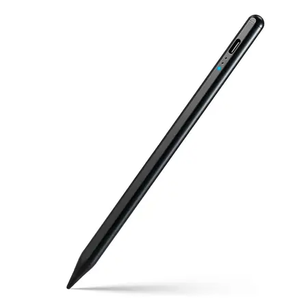 Rexsun Stylet haute précision avec pointe fine compatible iPhone, Samsung, Android et autres écrans tactiles - Noir