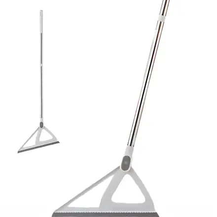 ochama×J.ZAO Water Scraper Squeegee - Magic Mop - Multifunctional - Sweeping Loop - Double Squeegee Mop Use - Broom, Whisk, Scraper Mop, Window Cleaning, 32 x 96cm