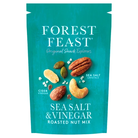 Forest Feast Sea Salt & Cider Vinegar Nut Mix 120g