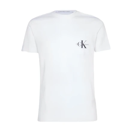 CORE MONOLOGO POCKET SLIM TEE Bright White Heren M