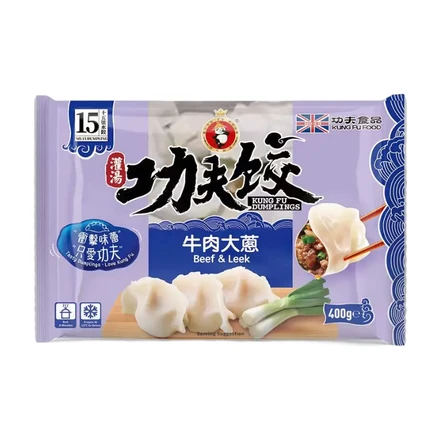 Kungfu Rindfleisch-Lauch-Knödel 400g