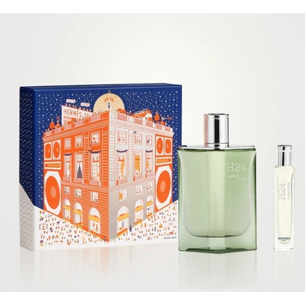 Hermes H24 Herbes Vives Eau de Parfum Geschenkset 100 ml + 15 ml FEH25