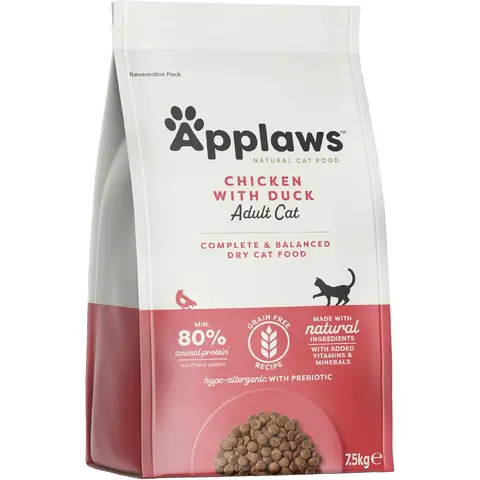 Applaws Trockenfutter Huhn und Ente 7,5 kg
