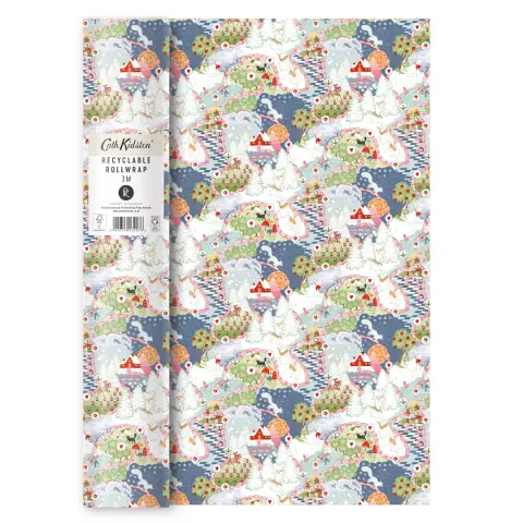 Cath Kidston Christmas Journey Wrapping Paper 3M
