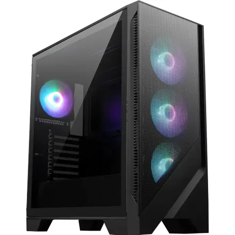 MSI MAG FORGE 320R AIRFLOW Mid Tower Gaming Case - Black
