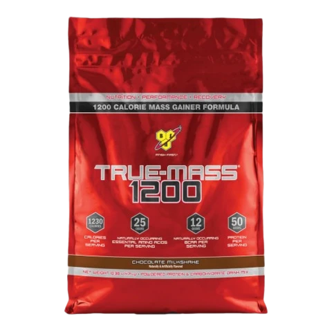 Body&Fit True Mass 1200 Strawberry 4.8 kg (15 doses)