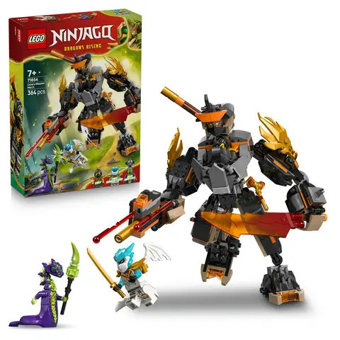LEGO Ninjago 71854 Cole's Mission Mech & Dragon Zane