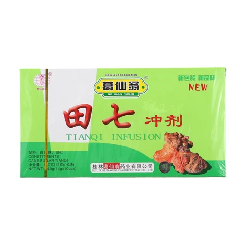Ge Xian Weng Infusion de tianqi (10 sachets) 140 g