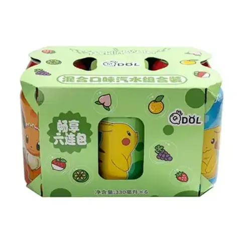 QDOL Sparkling Fruit Drink-Assorted 6x330ml