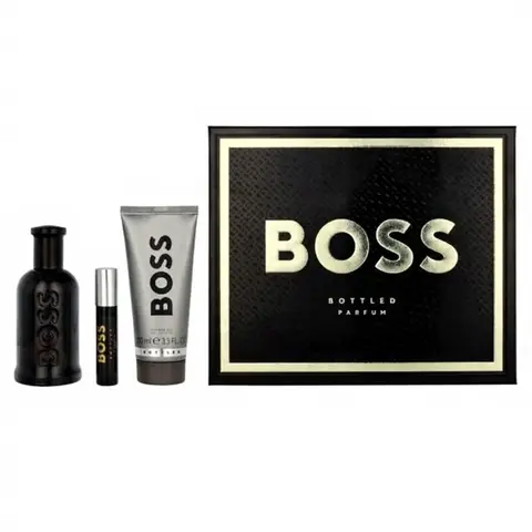 Hugo Boss Bottled Eau de Parfum Geschenkset für Herren (100 ml + 10 ml + 100 ml Duschgel)