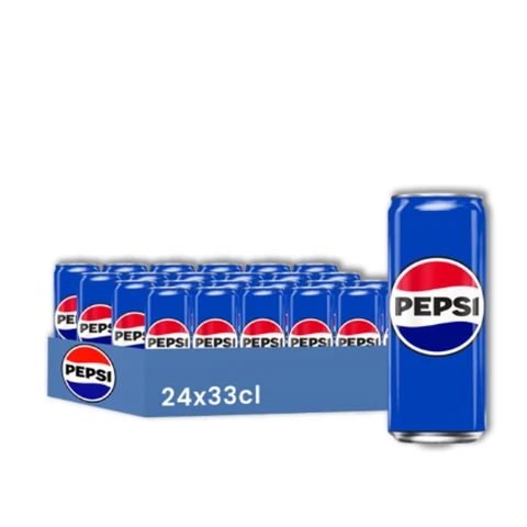 Pepsi Lot de 24 canettes de soda - 24 x 33 cl