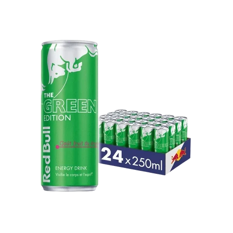 RED BULL boisson énergisante goût fruit du dragon pack 24x25cl