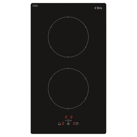 CDA HN3621FR 30cm Domino Induction Hob - Black Glass
