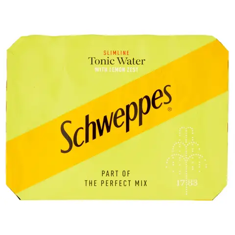 Schweppes Slimline Tonic Water 12 X 150ml