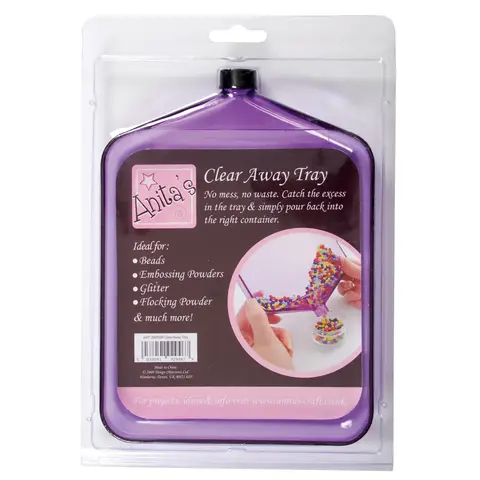 Anita's Clear Away Tray Lilac 17.5cm x 25cm