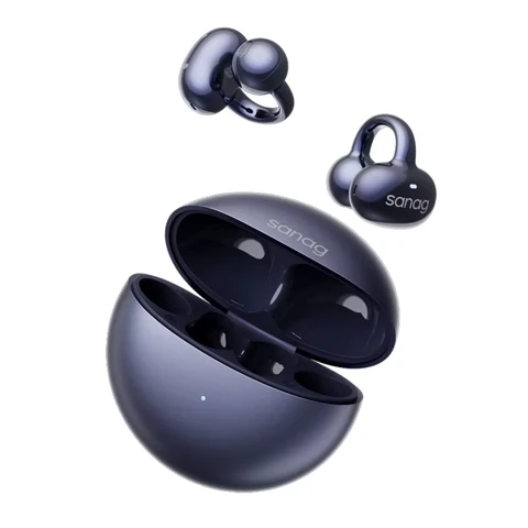 Sanag S6S Outdoor Sports Wireless Earphones Open-Ear Microphone with Touch-Activated Headphones S-S6S-Headphones-Blue