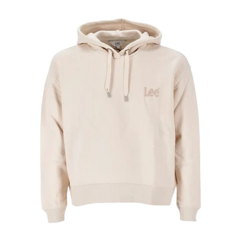 LEE ESSENTIAL HOODIE ECRU, L M