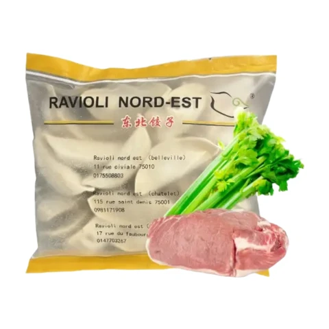 Northeast Dumpling King raviolis au porc et aux cèleris, 420g