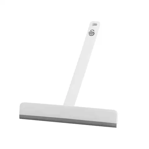 Swan Elevate Seamless Squeegee with Flexible Precision Rubber Blade, White