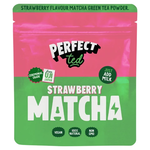 PerfectTed Matcha Powder - Strawberry 75g