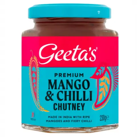 Geetas Mango & Chilli Chutney 230G