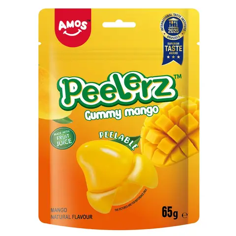 Amos Peelerz Gummy Mango 65g
