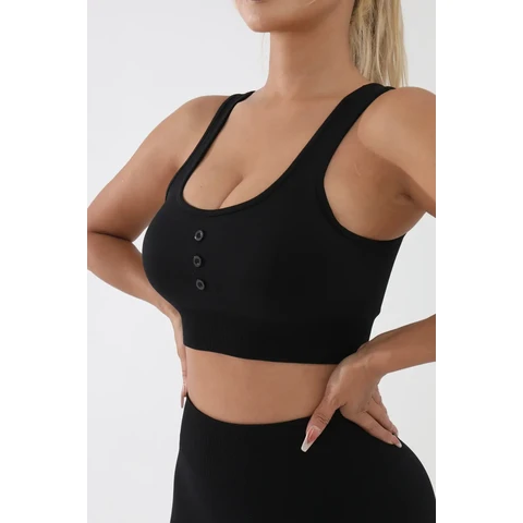 Women's Sports Tank Black M size