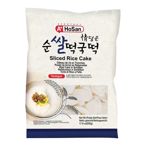 A+ Hosan geschnittener Reiskuchen (Teokguk) 500 g