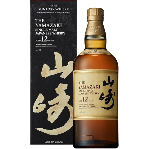 Suntory Yamazaki 12 Year Old Japanese Single Malt Whisky 70cl