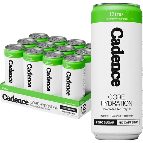 Cadence Core Hydration Drink Citrus - 12 x 330ml