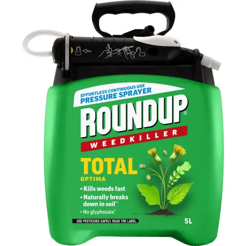Roundup Total Optima Weedkiller Pump N Go 5l