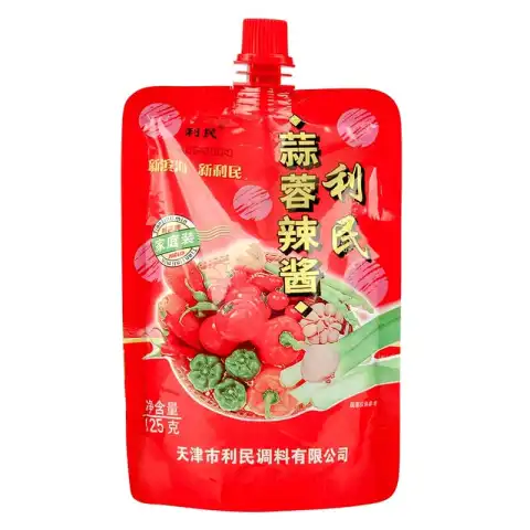LM Brand Garlic Chili Sauce 125g 利民蒜蓉辣酱