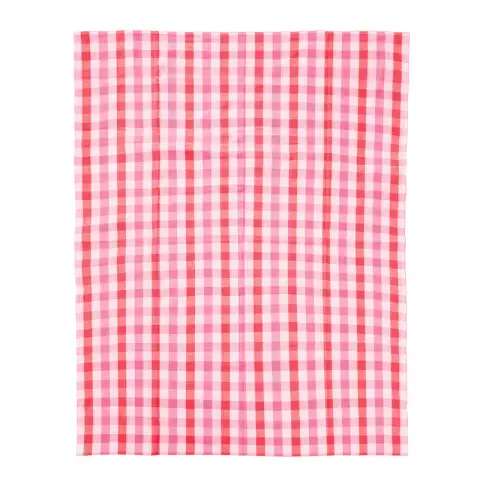 Maison by Premier Tablecloth Thread & Loom Check Pink/Red 140x180cm