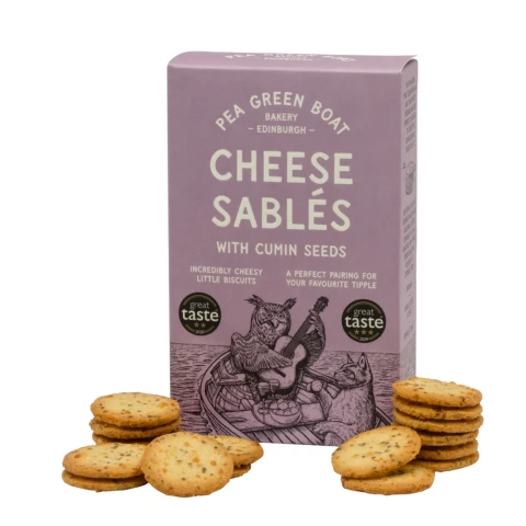 Pea Green Boat - Cumin Cheese Sablés - 80g