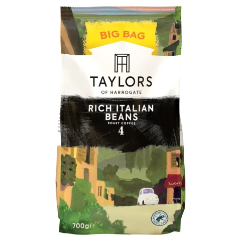 Taylors Of Harrogate Rich Italian Coffee Beans 700G