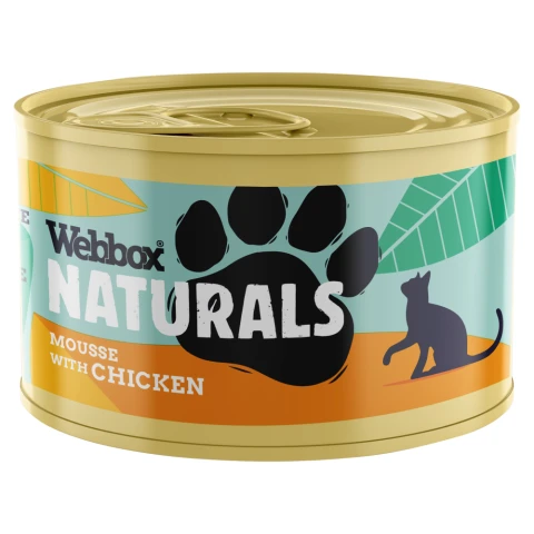 Webbox Premium Natural Complete Mousse for Cats with Chicken 85g
