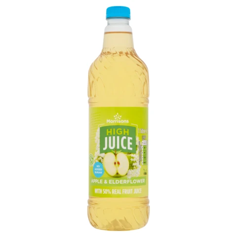 Morrisons Apple & Elderflower High Juice 1 litre