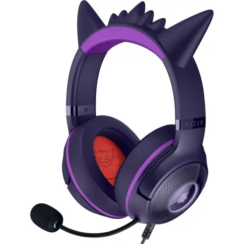 Razer Kraken Kitty V2 - Wire USB Headset - Pokmon Gengar Edition