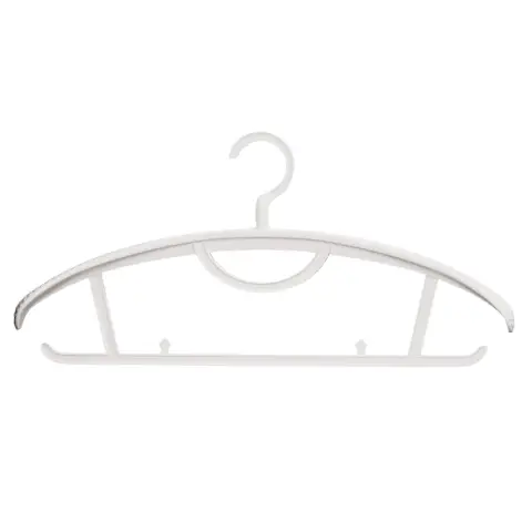 SNSP Cintres plastique épaules larges anti-marque épaissis antidérapants 10 pièces 2 couleurs promo