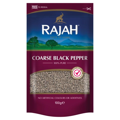 Rajah Coarse Black Pepper 100G